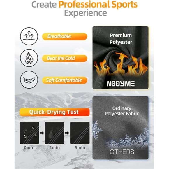 Thermal Underwear for Women Base Layer Women Cold Weather,Long Johns - Picture 2 of 5